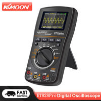 KKMOON ET828P Digital Oscilloscope Multimeter 2 in1 2.4 Inches Color Screen 1MHz Bandwidth 2.5Msps Sampling Rate Electronic Test