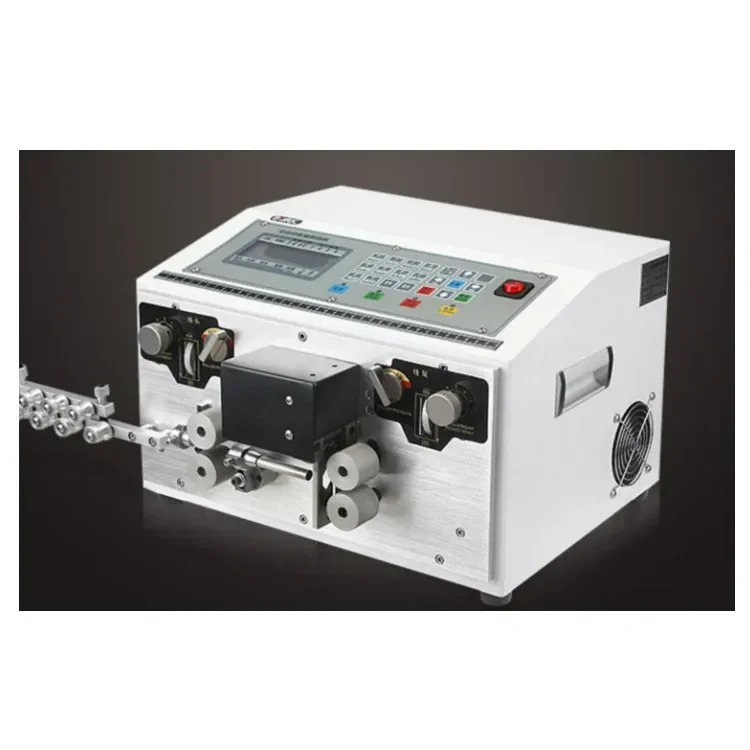 Factory supply copper wire stripper machine automatic wire shelf liner stripping machine wire cut strip crimping machine