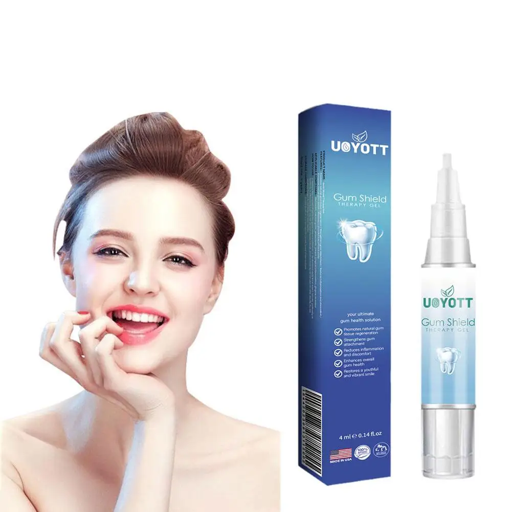 4ml Oral Care Gum Treatment Gel Reduces Discomfort Dental Repair Gum Inflammation Reduces Easy Use to Therapy Gel R4A4