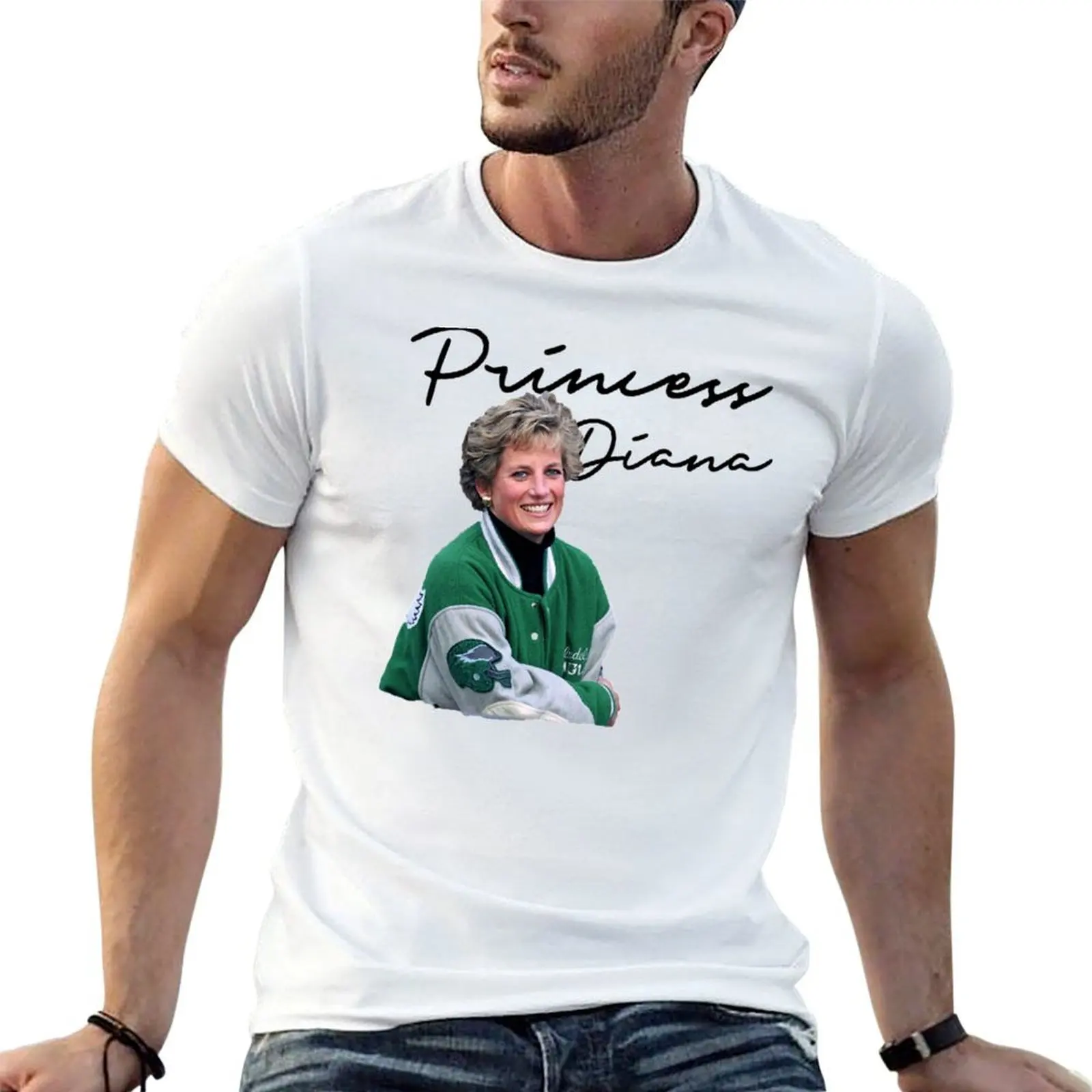 Princess Diana eagles T-Shirt valentines clothes vintage anime shirt mens clothes