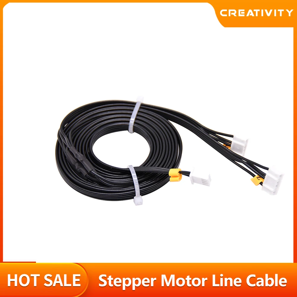 Ender3/CR10 Dual Z-Axis Stepper Motor Line Cable Wire 1.5m Length For CR-10 CR10S/Ender-3 3D printer accessories