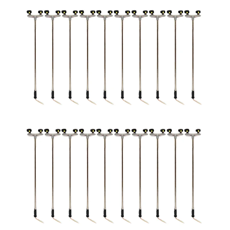 毎日 20 個 2LED 街路灯 1:100 Ho スケール街路灯風景ミニ街灯柱砂テーブルモデル 2