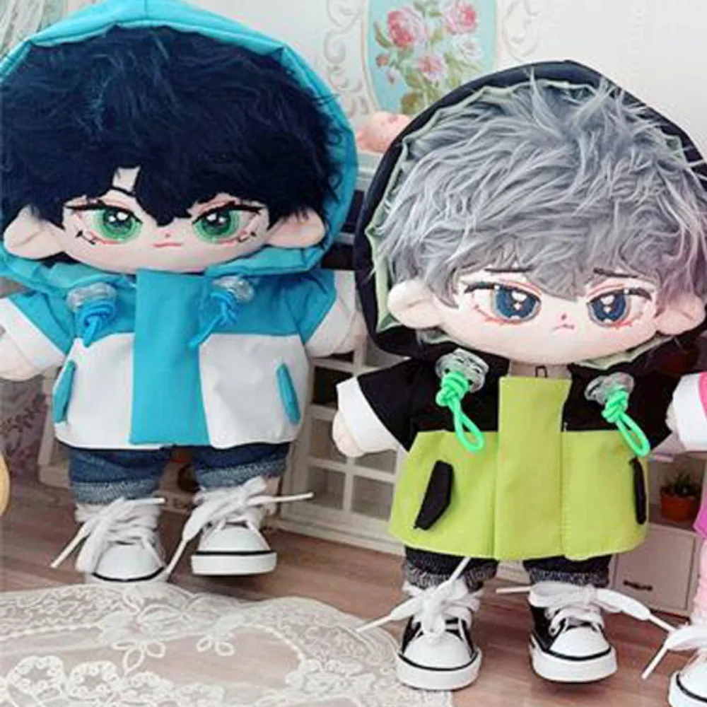 Outdoor Jackets 20CM Cotton Doll Clothes Dress Up Replacement Stuffed Doll Suit Boy Coat Mini Plush Toys Clothes