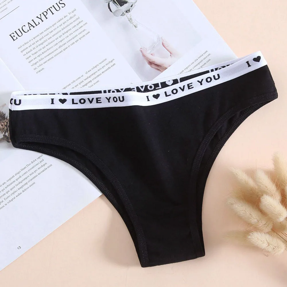 6PCS women cotton underwear S-XL Comfortable Underpants