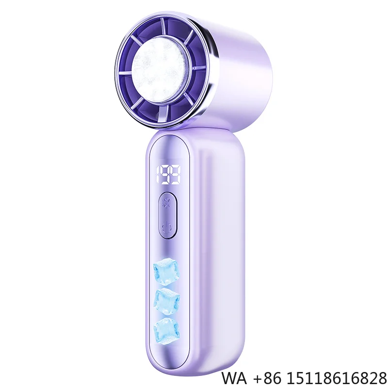 3000mAh Wearable Household Portable Mini USB Fan Handheld Refrigeration Air Conditioner Ice Compression New Consumer Electronics