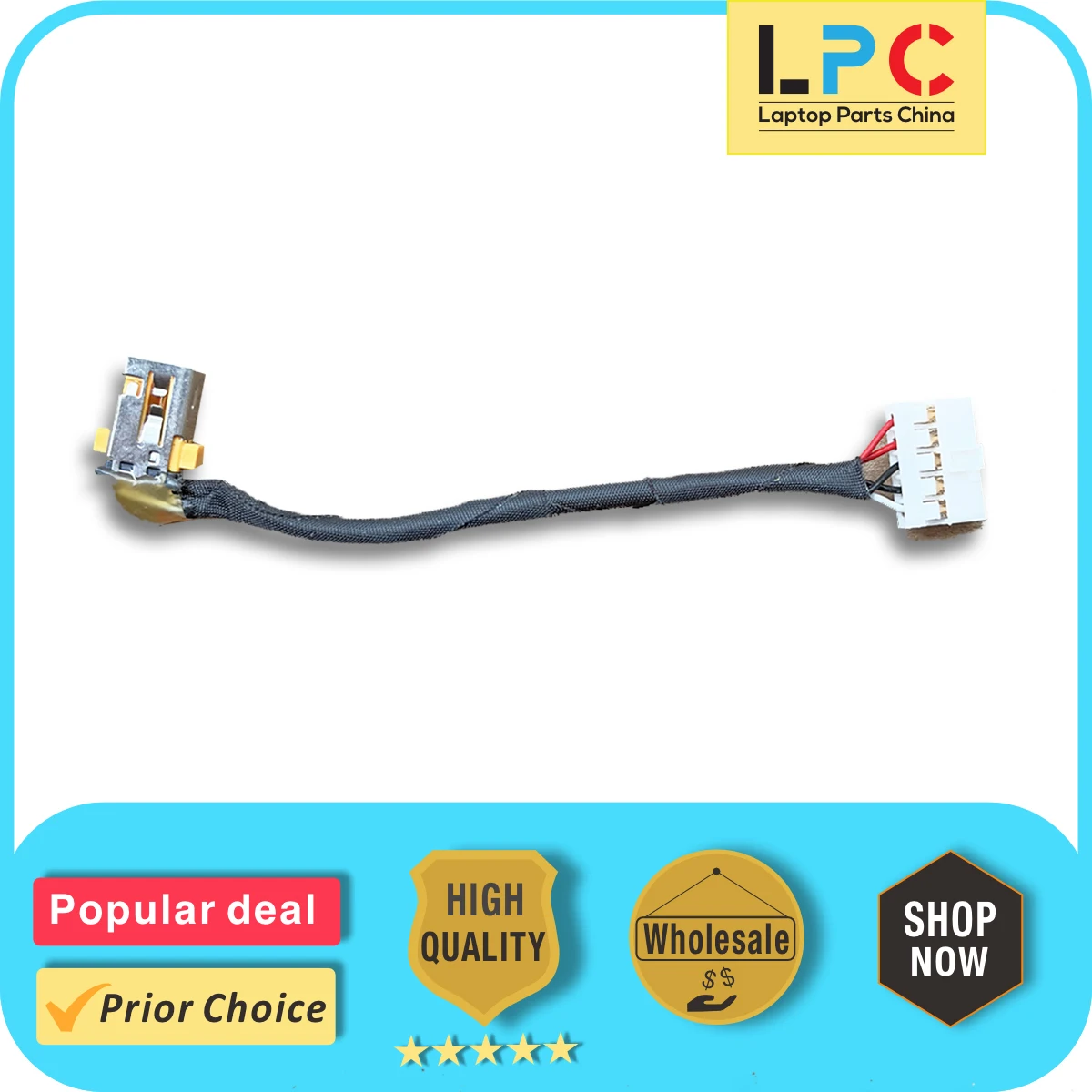 

Разъем питания постоянного тока с кабелем для Acer Aspire A515-58PT, Acer A315-510, A515-58, A515-58M, A515-58P, A317-55, N23H1, N23C3, N23Q11