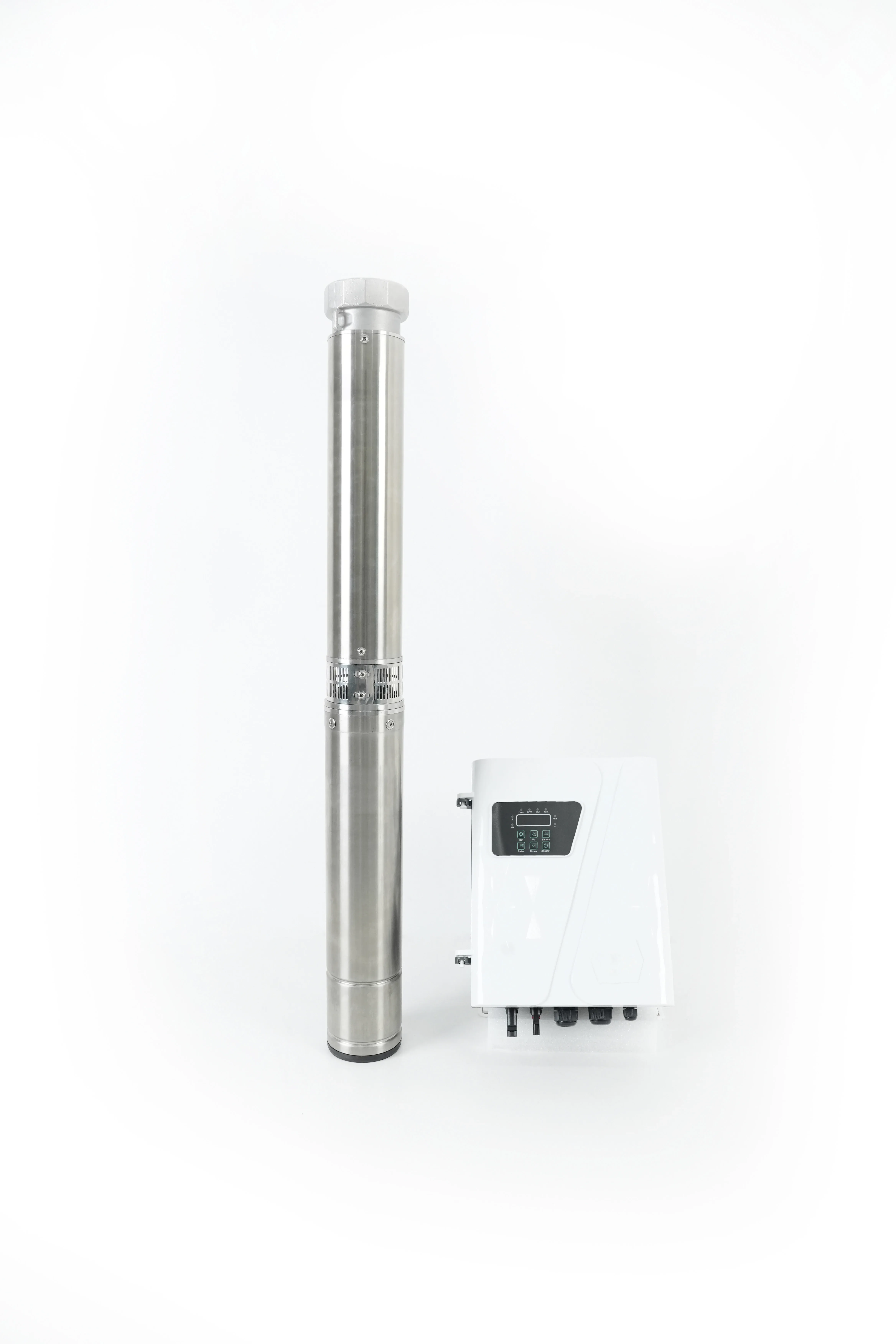 

High Pressure Solar Deep Well Pump for Irrigation 1.5-6.5KW 24V 36V 50HZ 100M Max Deep Well Solar Water Pumping System