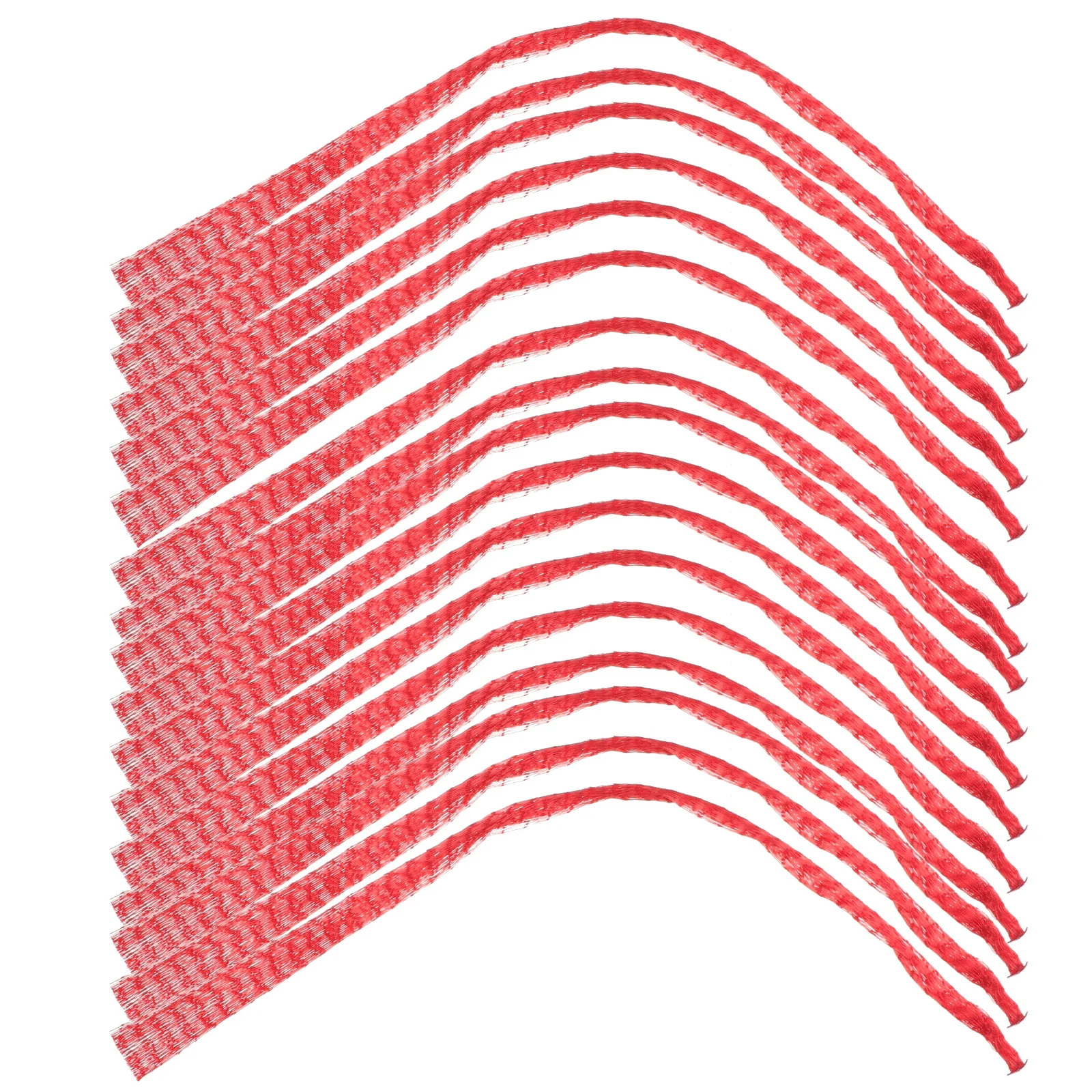 

100Pcs Breathable Mesh Produce Bags Reusable Nylon Vegetable Fruit Storage Portable Grocery Handheld Bags Fruit Mesh Bag