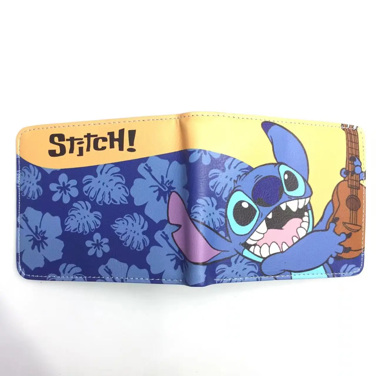 Lovely Cartoon  Wallet Stitch PU Leather Short Purse for Kids Wholesale