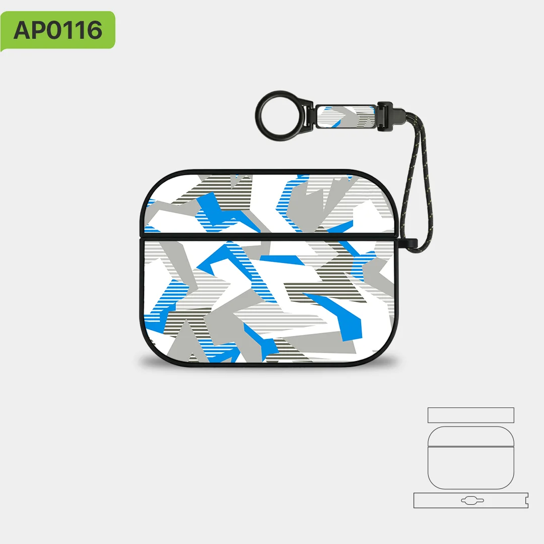 Premium Custom SKIN For Airpodspro3/ Pro2 With Ring Holder with Skin Sticker Lightweight, Anti-Drop, Scratch Resistant