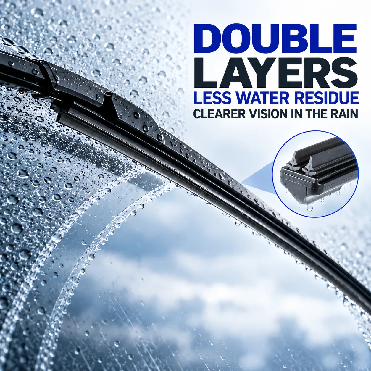 For Renault Scenic 2 Grand Scenic 2 2003-2004 Front Wiper Blades Windscreen Windshield Durable Brushes Car Accessories 6