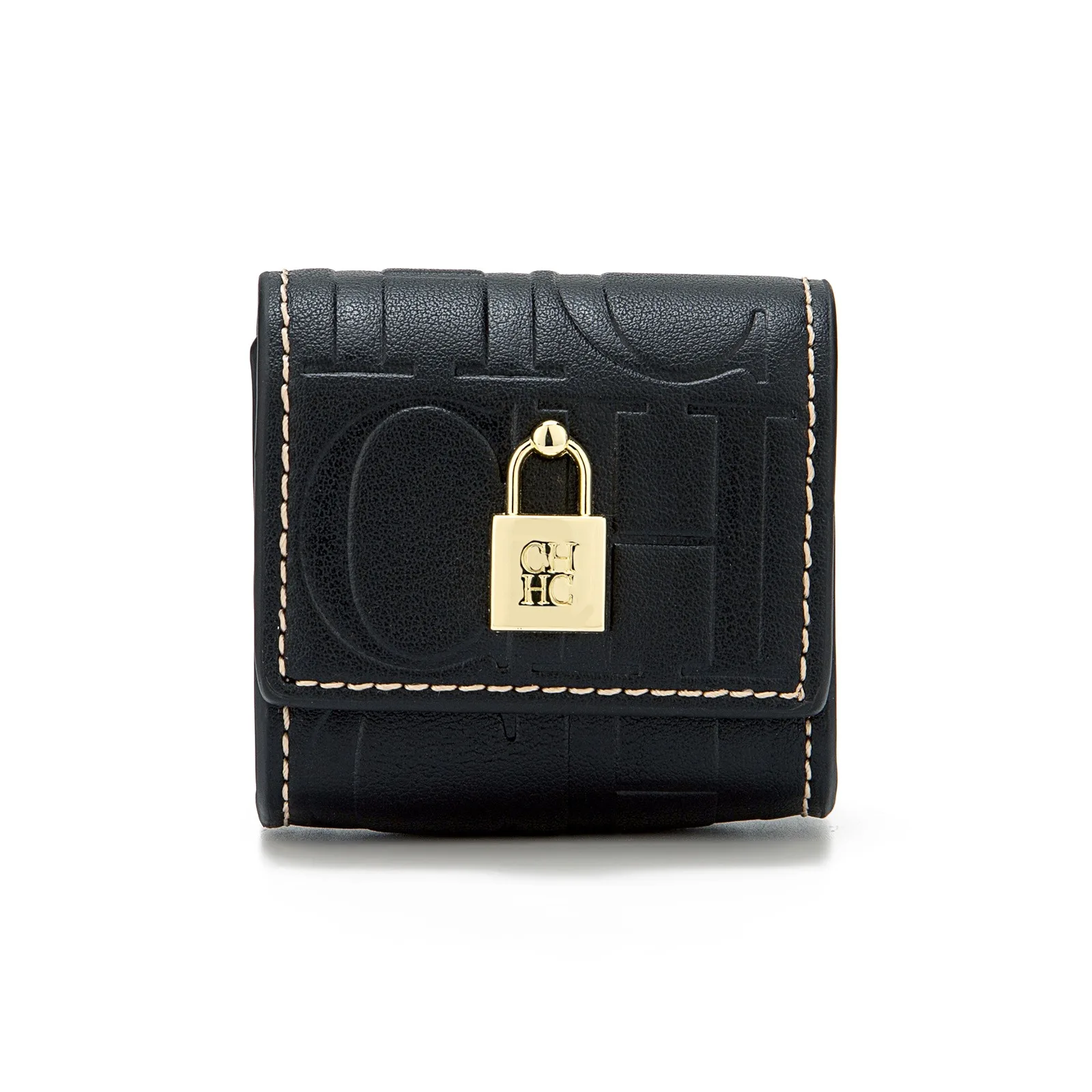 

2026 CH Women's Fashion Alphabet Premium Bluetooth Wireless Earbuds Kit - Complete with Case, Data Cable Bag & Mini Wallet