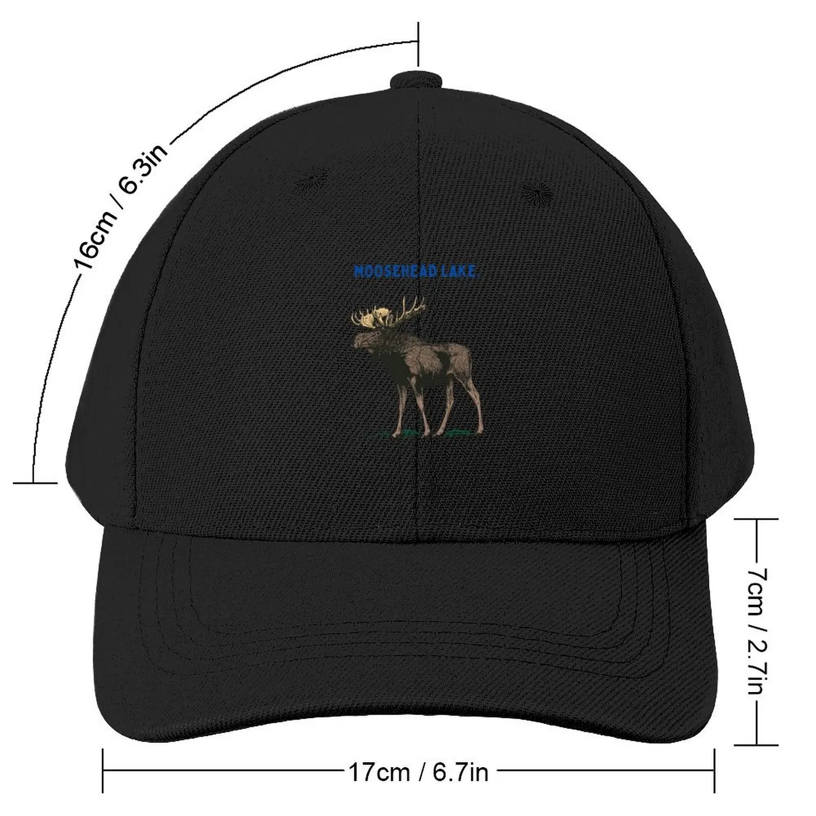 Moosehead Lake. Baseball Cap Golf Cap fishing hat custom Hat Sunhat Men's Luxury Women's