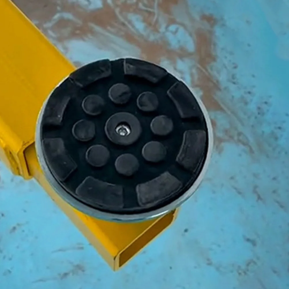 

1pcs Rubber Lift Pad For Car Lift Floor Jack Adapter Round Heavy Duty Blocks Anti-Slip Vehicle Maintenance Tool Repair