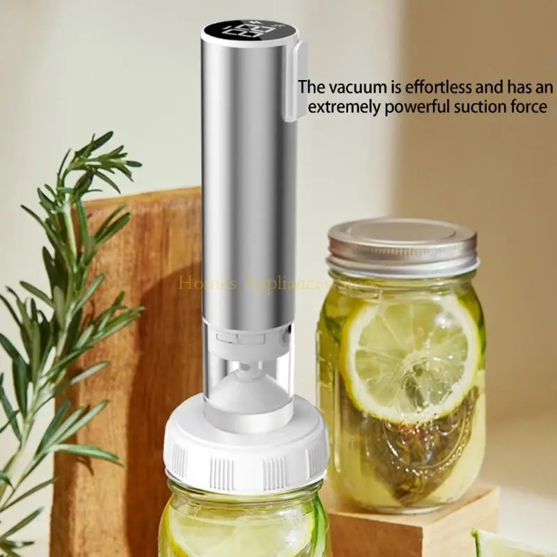 D0AB自動真空シーリングツールワイヤレスメイソンジャーバキュームシーラーホームに適した