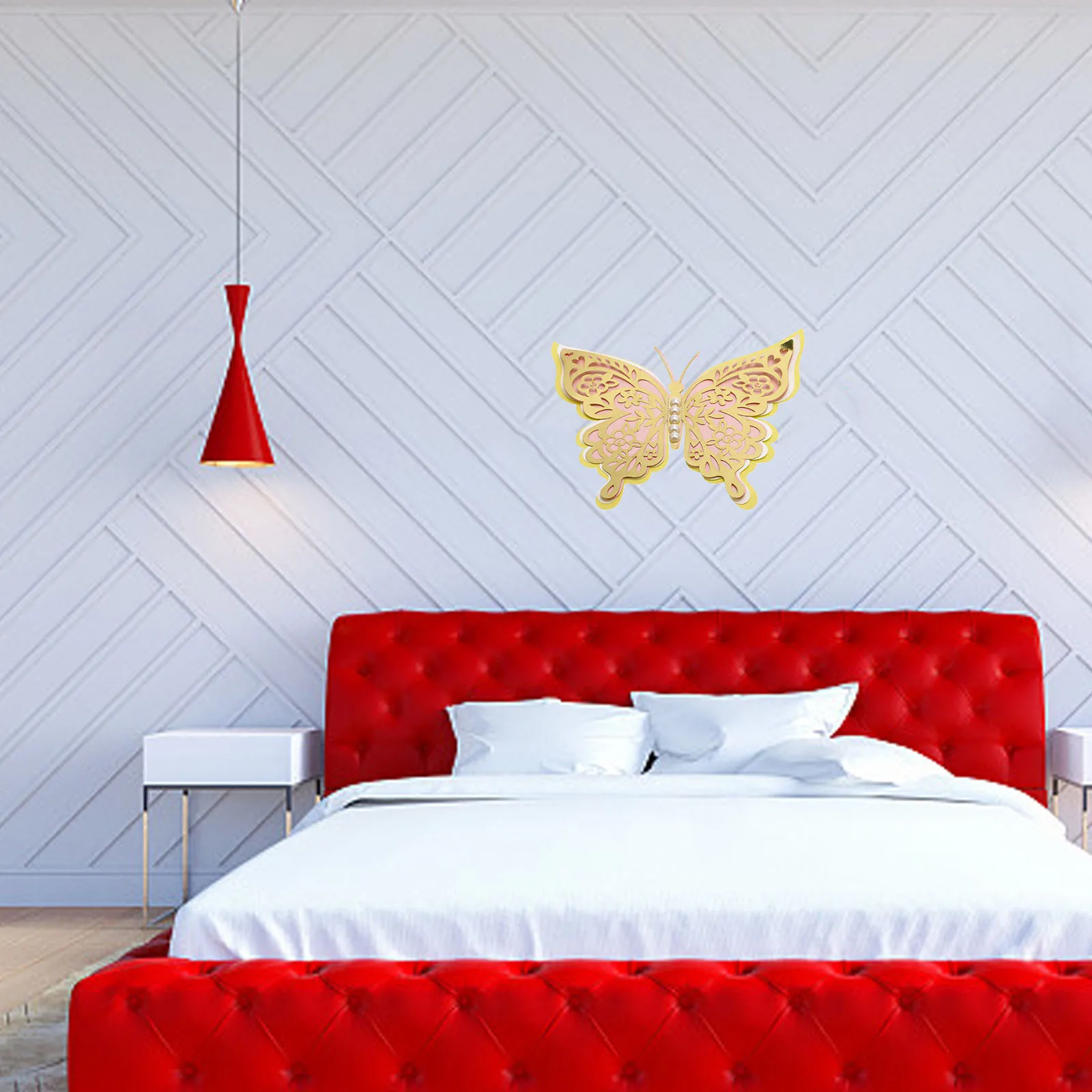 

Butterfly Wall Sticker The Decals Decorations Giant Bedroom Party Paper Stickers