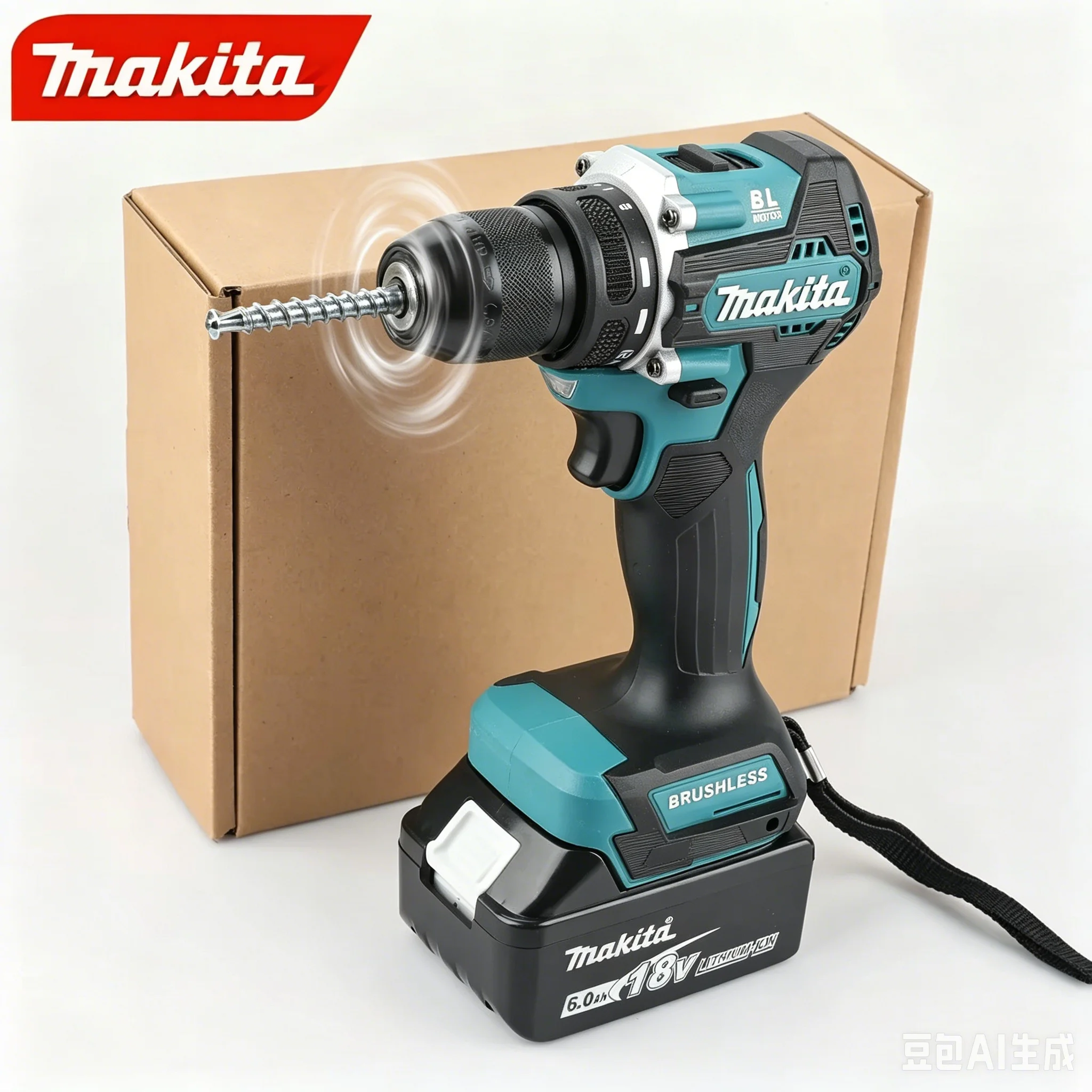 

Makitabattery DDF487 18V Screwdriver Brushless Electric Drill Impact Drill Of Decoration Team Power Tools For Makita 18V Batte