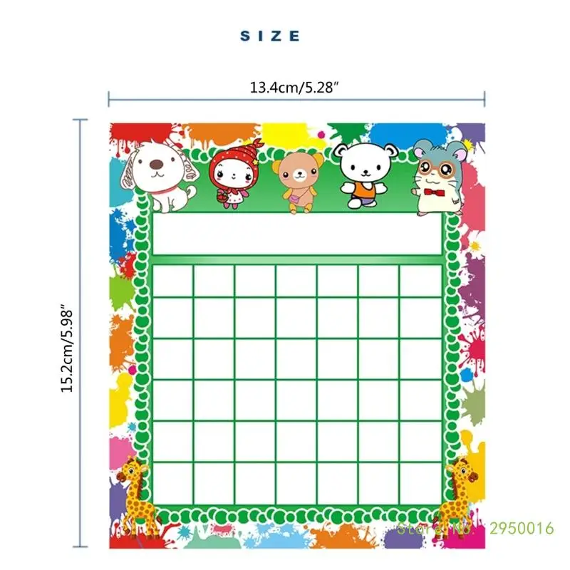 50 Pieces Children Classaroom Reward Chart, Cartoon Reward Boards Student Incentive Chart for Encourages Good Behaviour