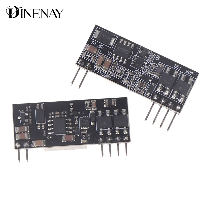 1 pièces DP1435 Module POE 5V 2.4A IEEE802.3Af sans capacité petite taille prend en charge le Module POE 100M 1000M
