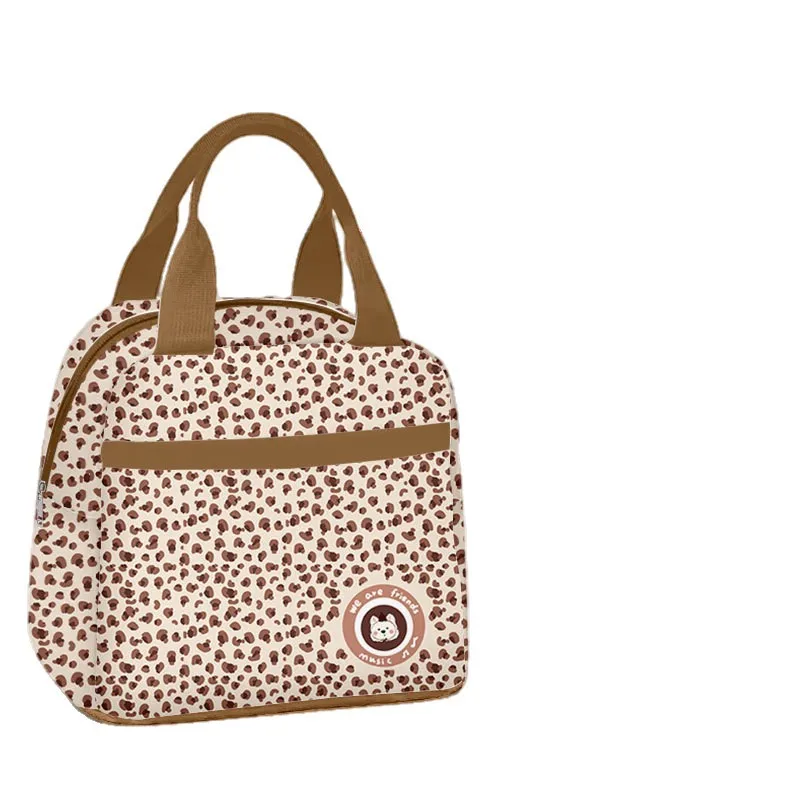 Borsa Termica per Pranzo Aggiornata, Spessa e Isolata, con Rivestimento in Alluminio, Portatile e Semplice