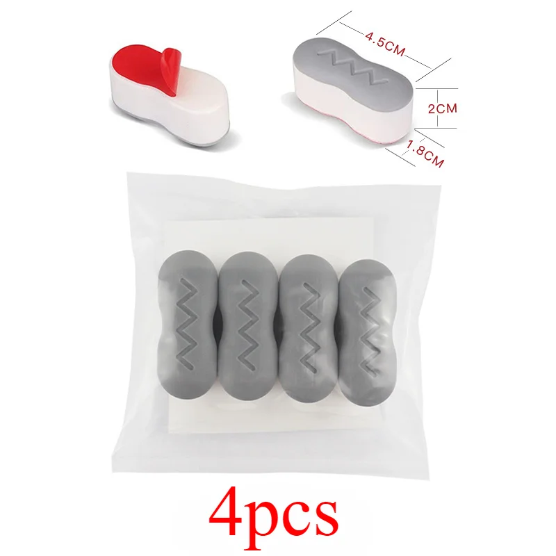 Toilet Cover Cushion Gasket Toilet Cover Raised Fittings  Toilet Foot Pad Bathroom Accessories Bathroom Set