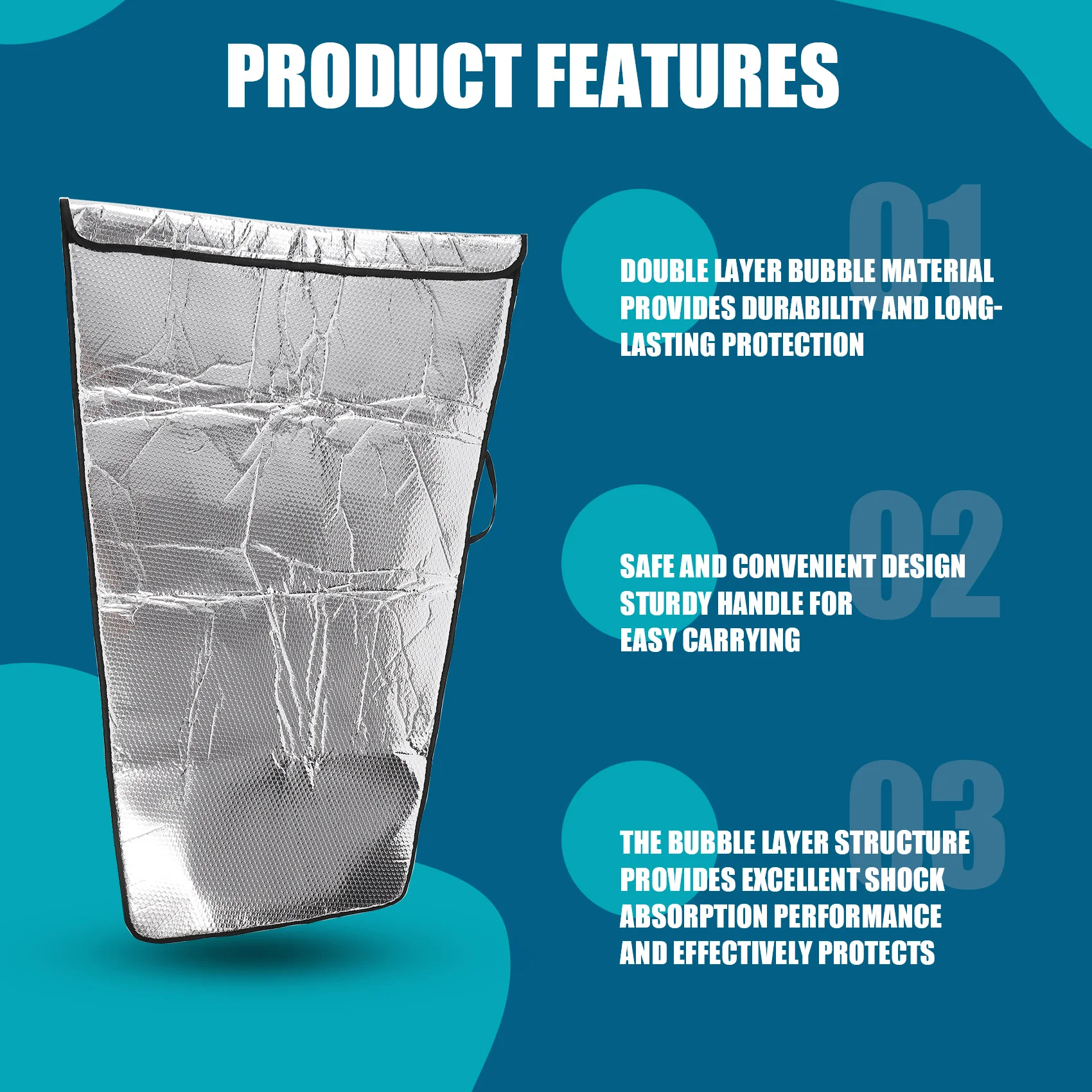 

ODIES-Bubble Layer Protection Wing Tote Bag Двухслойная сумка Bubble Wing Защитный чехол для радиоуправляемой модели самолета