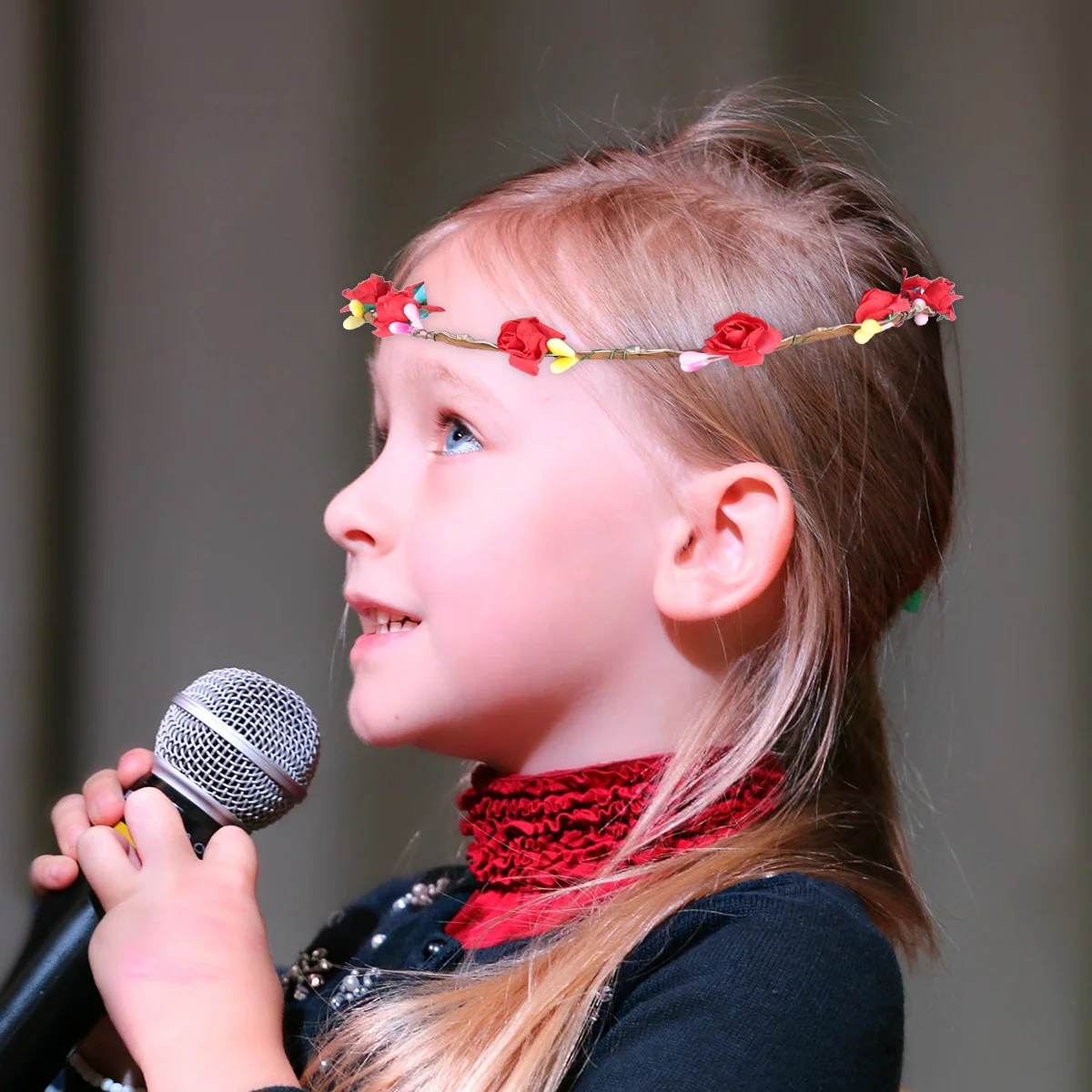 9 pçs flor grinalda headbands iluminar festa luminosa cocar para mulheres casamento natal dia das bruxas aniversário