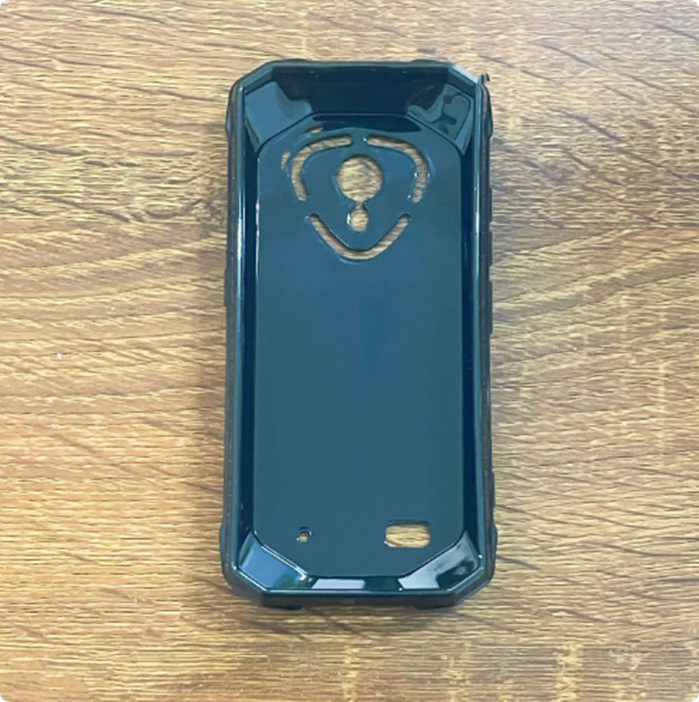 Weiche schwarze Silikonhülle für Cubot KingKong Mini 4 4,7 Zoll, TPU-Stoßfängerhülle für Cubot KingKongMini4 Mini4, Rückseite der Telefonabdeckung – Detail 7