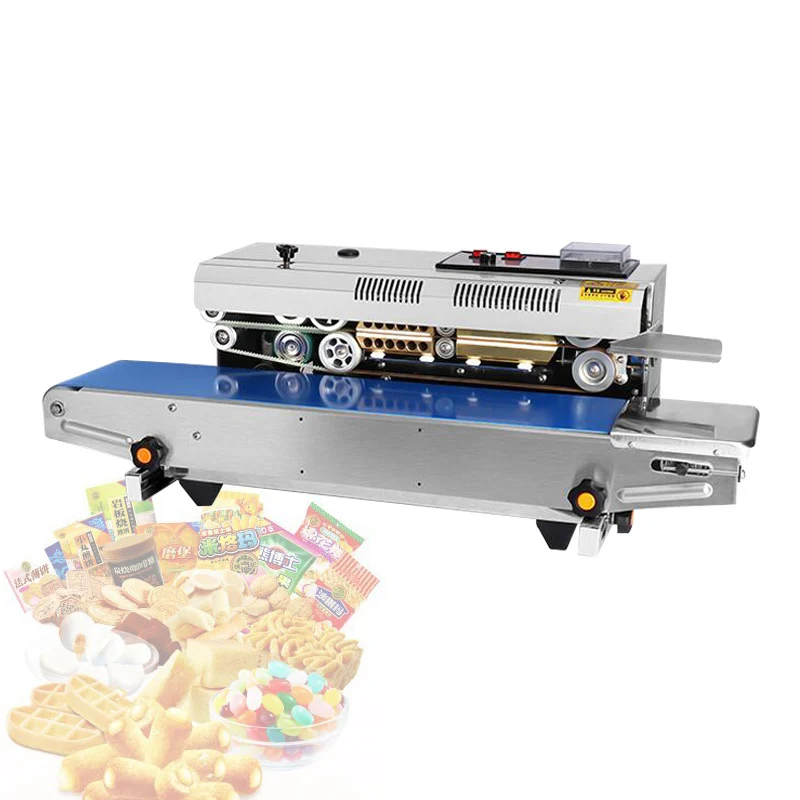 Film Plastic Sealing hine Plastic Bag Tin Foil Tea Packaging Bag Automatic Heat Sealing hine