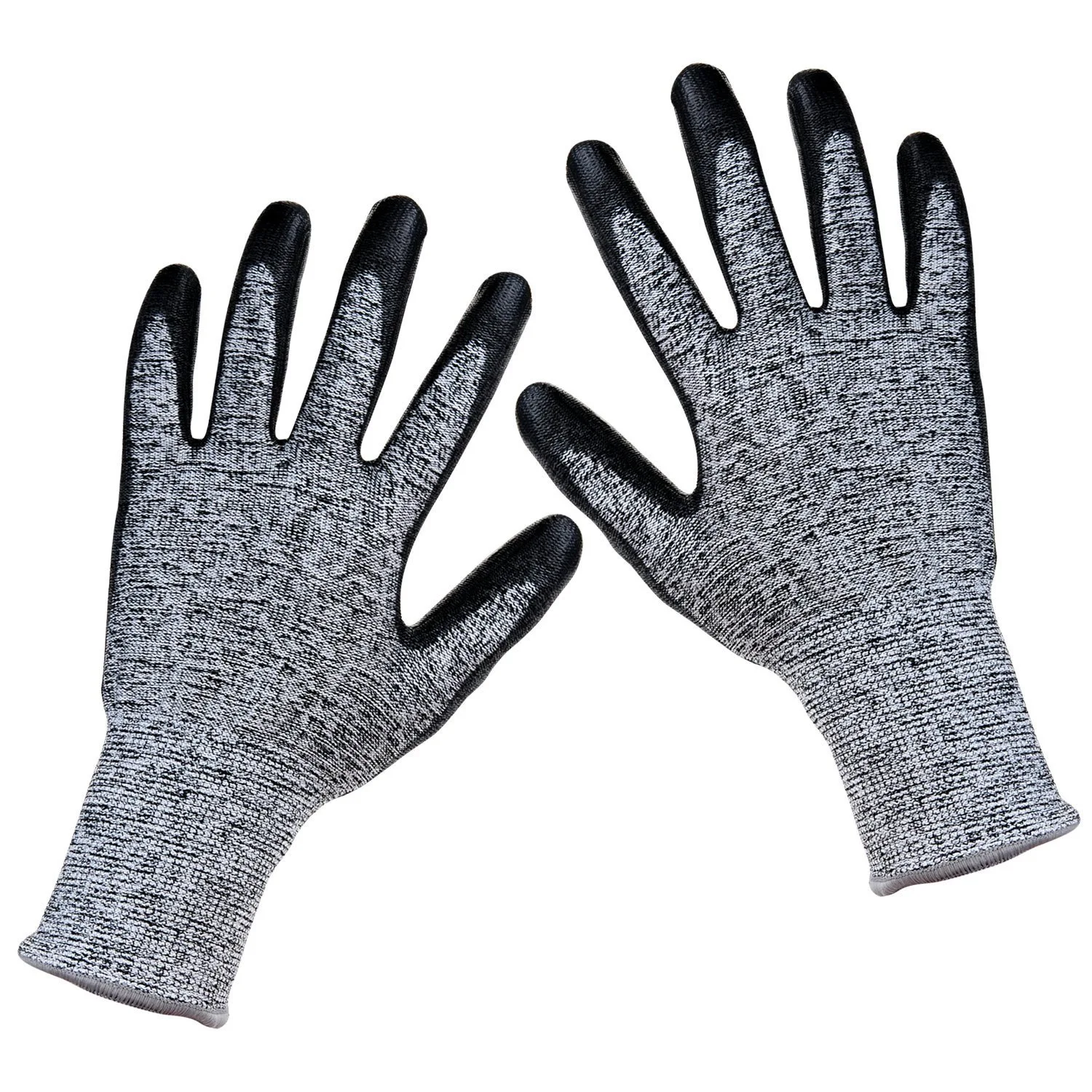 1 Pair Safety Gloves Anti-cutting and Puncture-proof Wear-resistant Anti-cut Gloves Anti-blade Garden Dipping and Anti-oil Glove