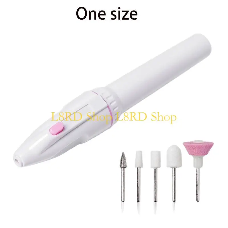 L8rd elektrische nagelbestanden Stel professionele elektrische nageloefening in manicure en pedicure set mini draagbare