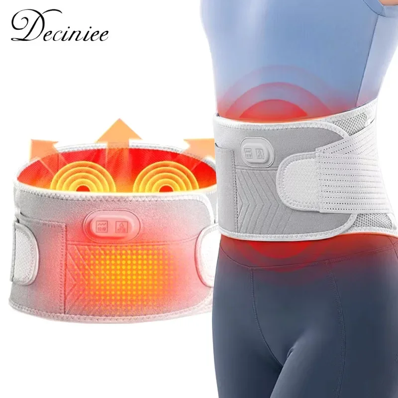 

Electric Heating Waist Massage Belt Back Support Electrothermal Physiotherapy Hot Compress Lumbar Pain Relief Therapy Massager