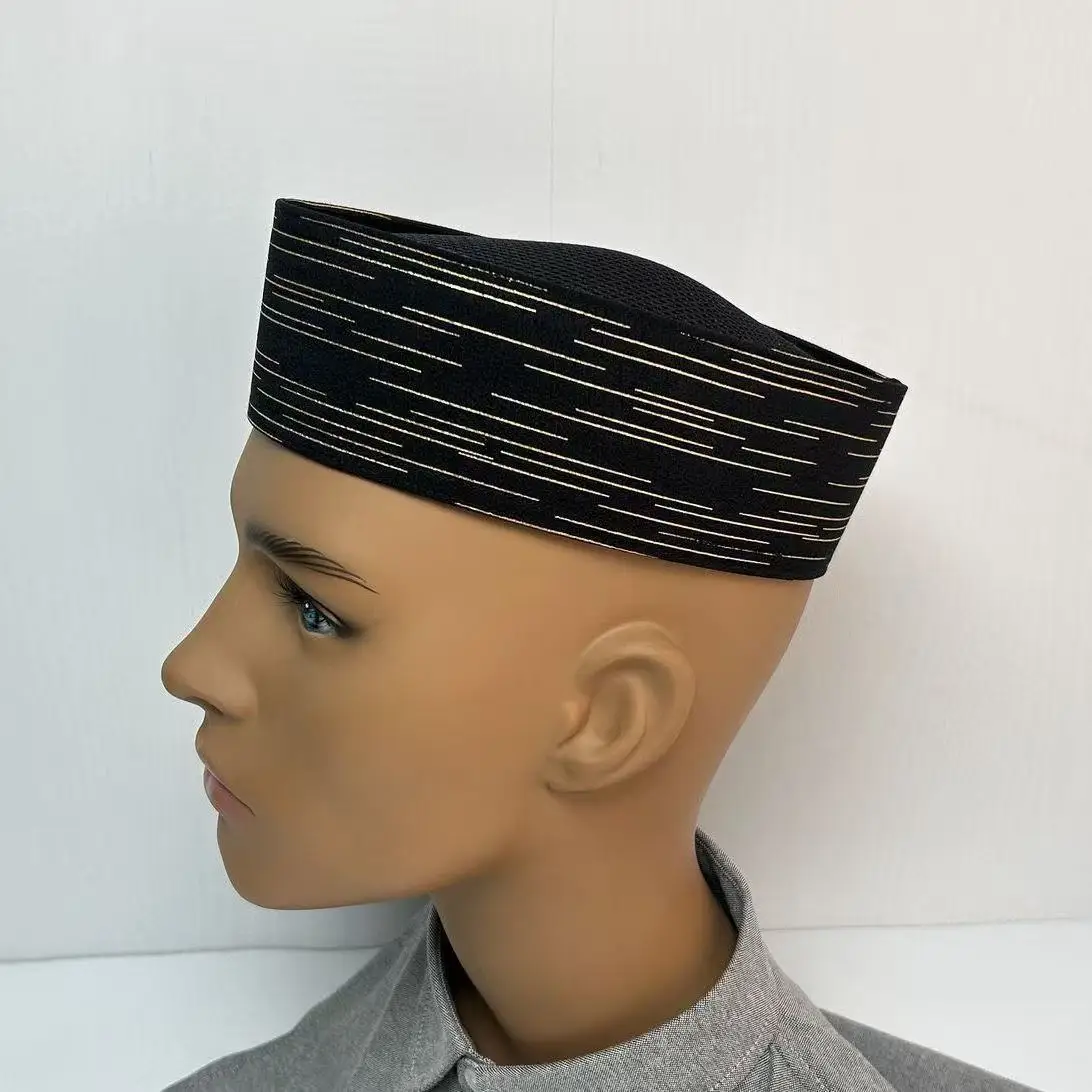 Malaysian Boat Caps For Men Clothing Muslim Hat Turkey Tax Kipa Kufi Saudi Islamic Prayer Luxury Fashion 03704 view 4