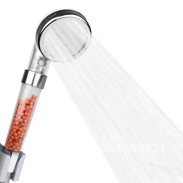 80 mm ZhangJi Super Large Panel SPA Water Saving Shower Head Filter Anion Handheld High Pressure ABS High Quality And Durable