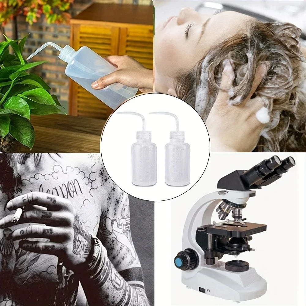 250/500ML Tattoo Diffuser Squeeze Bottle Microblading Supplies Green Soap Wash Clean Lab Non-Spray Bottles Tattoo Accessories view 5