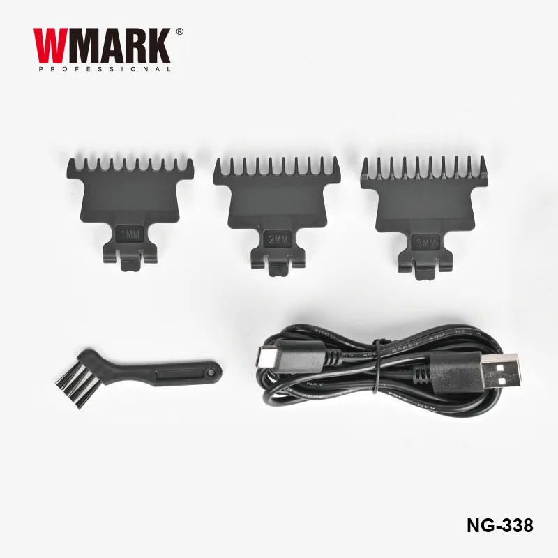 WMARK NG-338 professional oil head engraving electric clippers selling hair clippers charging seat hair salon