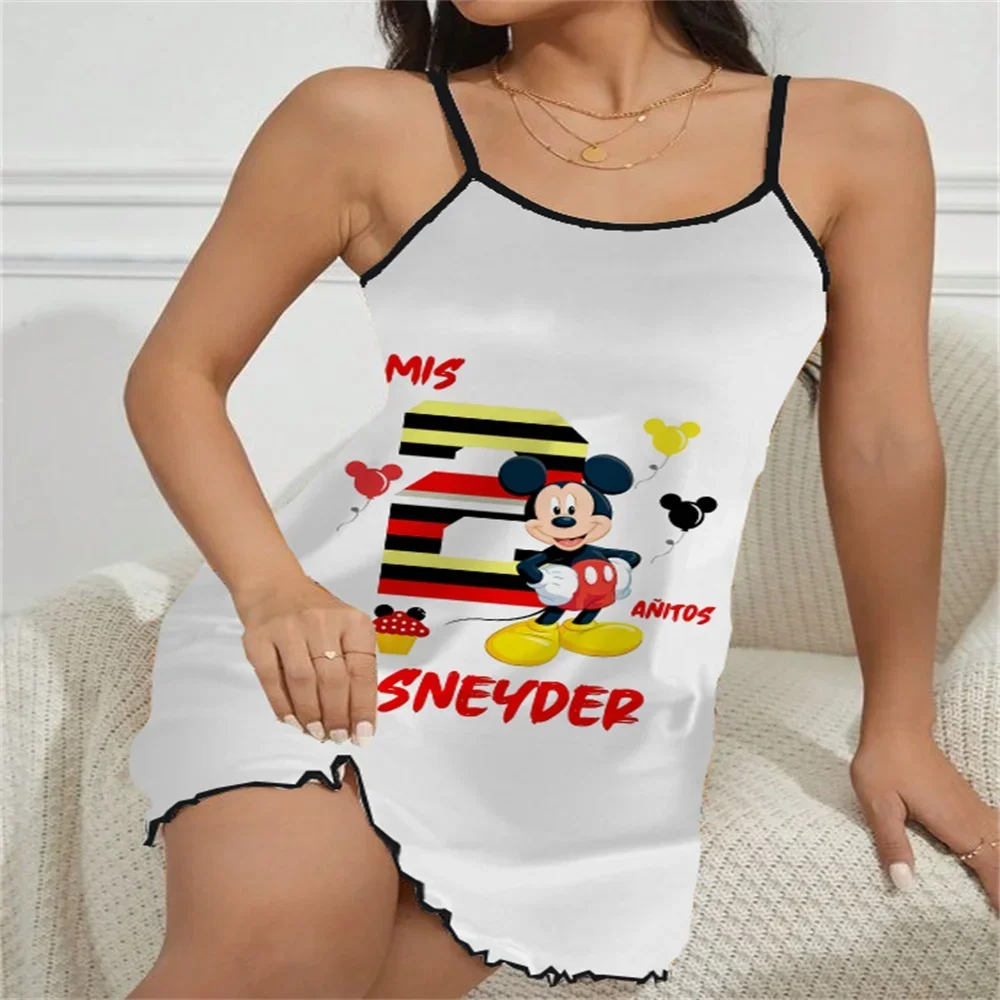 

New Women's Pajamas Woman Free Shipping Cheap Night Wear Woman Sexy Nighty for Women Hot Romantic Disney Fantasy Nightgown 2024