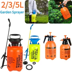 2L/3L/5L High-Pressure Garden Watering Can Watering Spray Disinfection Pneumatic Air Compression Pump Manual Pressure Sprayer