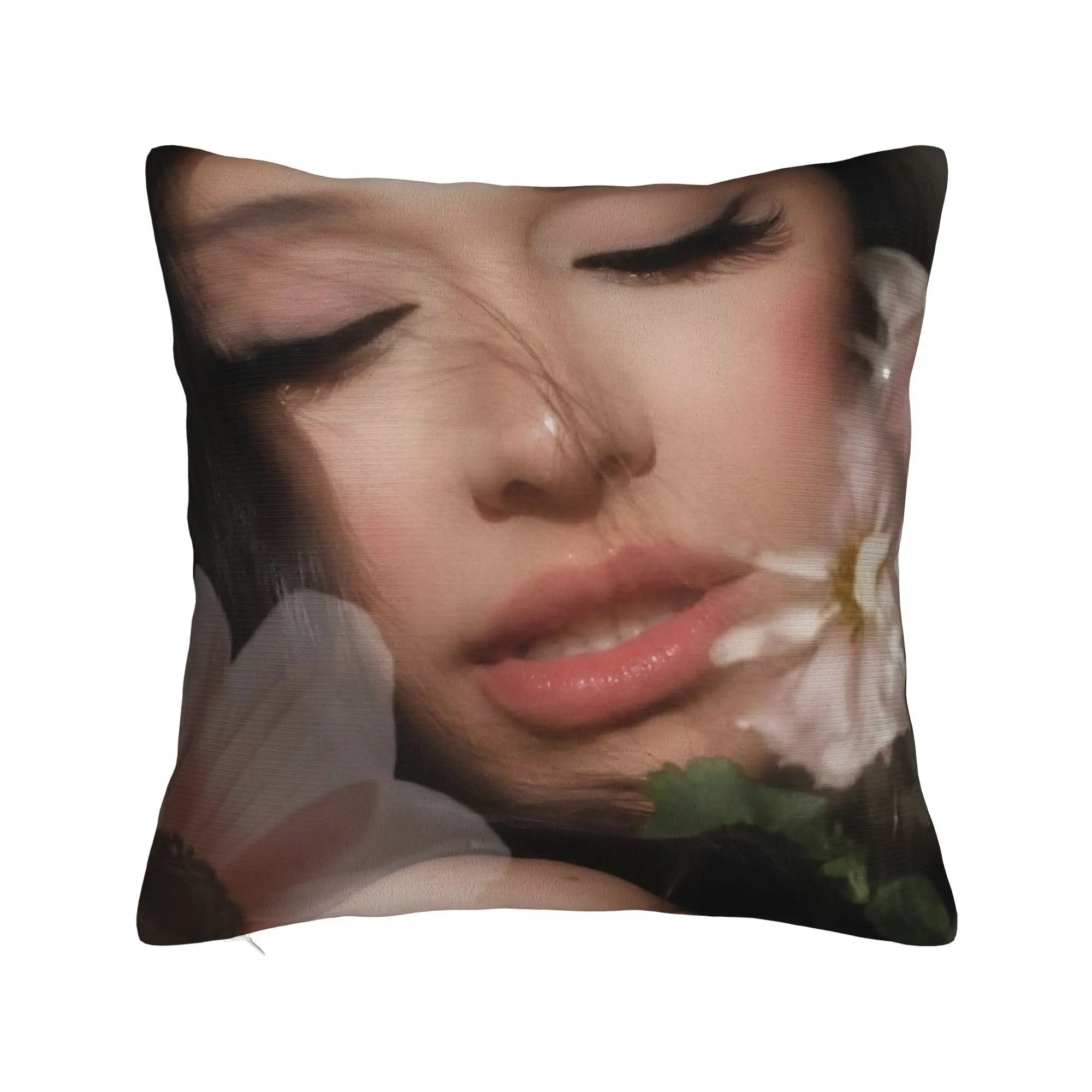 Singer Arianas Grandes Pillow Case  Print Pillow Cover For Sofa Car Home Decor Retro Trendy Pillowcases
