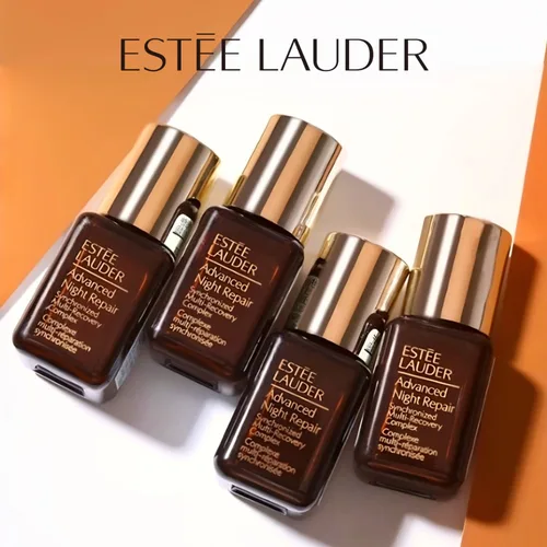 Estee Lauder Suero facial Advanced Night Repair 7 ml, complejo multirecuperación sincronizado con ácido hialurónico y péptido, hidratante
