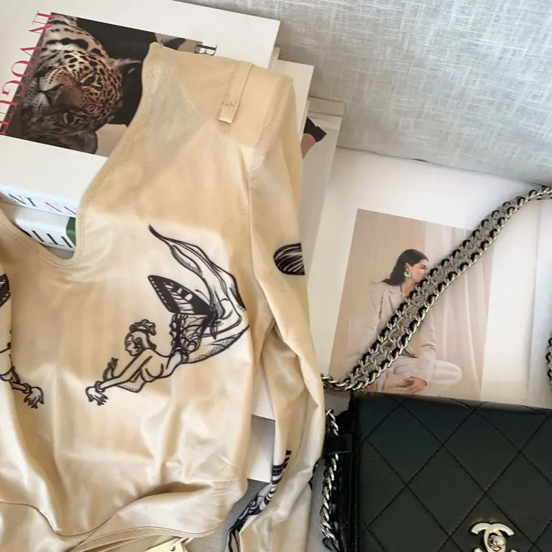 Body mujer Y2K ropa de calle calle Harajuku Hip-Hop urbano ceñido 90S 2000S moda Cool único elegante moda Chic OL