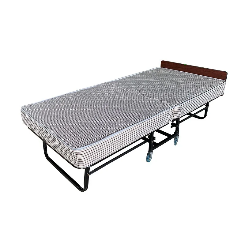 

Single double folding bed home office lunch break nap artifact simple and portable