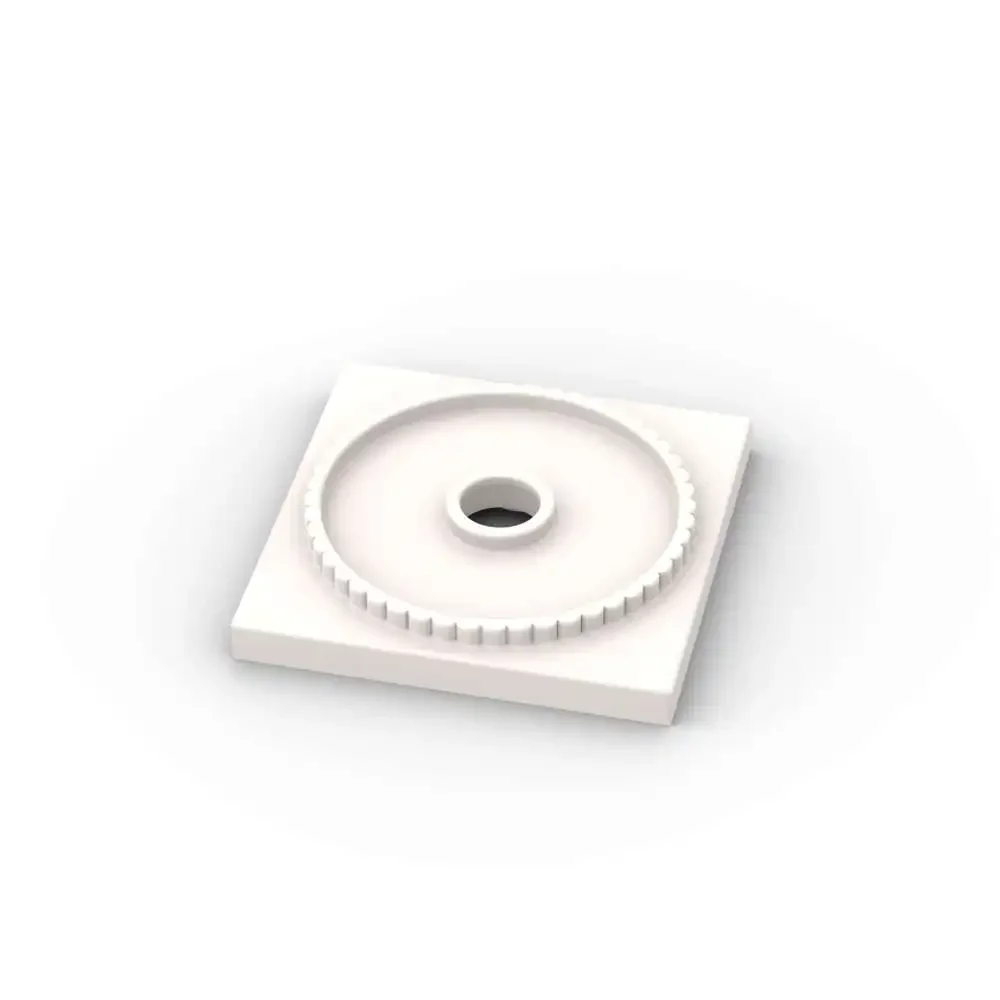 MOC 10 Uds tocadiscos 61485 4x4 Kit de bloques de construcción de Base cuadrada tablero de bloqueo parte ladrillos juguetes de partículas regalos de cumpleaños para niños