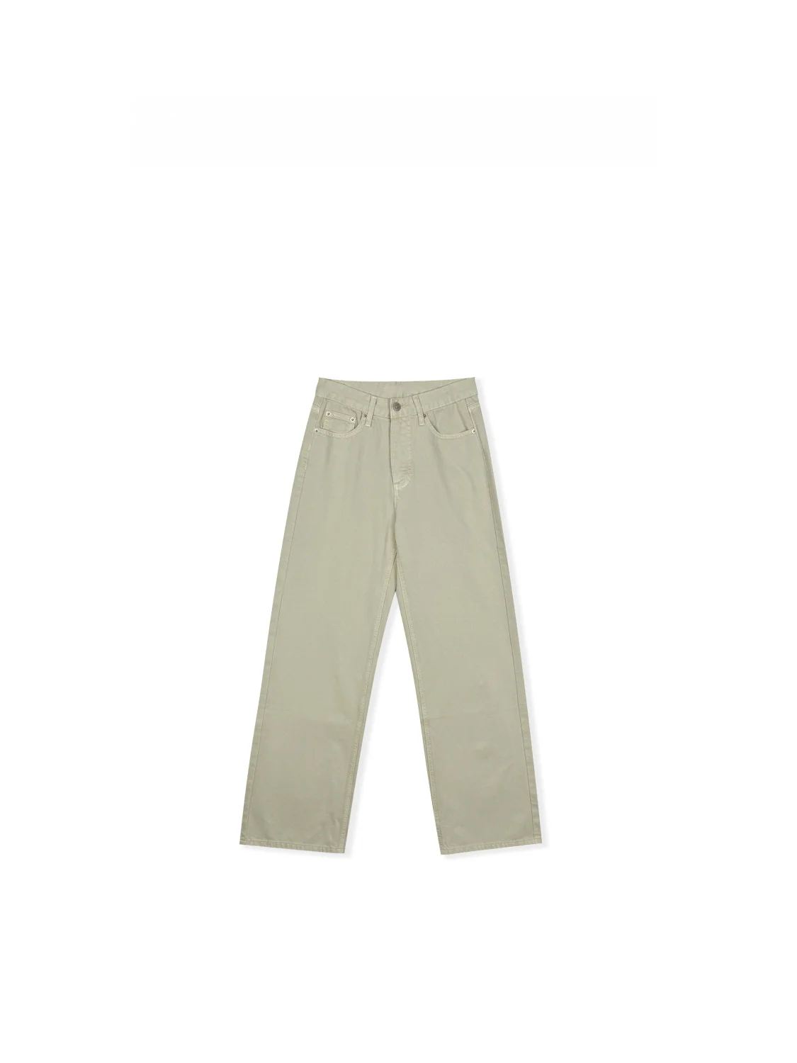 

American Retro Straight Leg Pants High Waist Cotton Casual Trousers for Women Spring New Arrival Wide Leg Pants