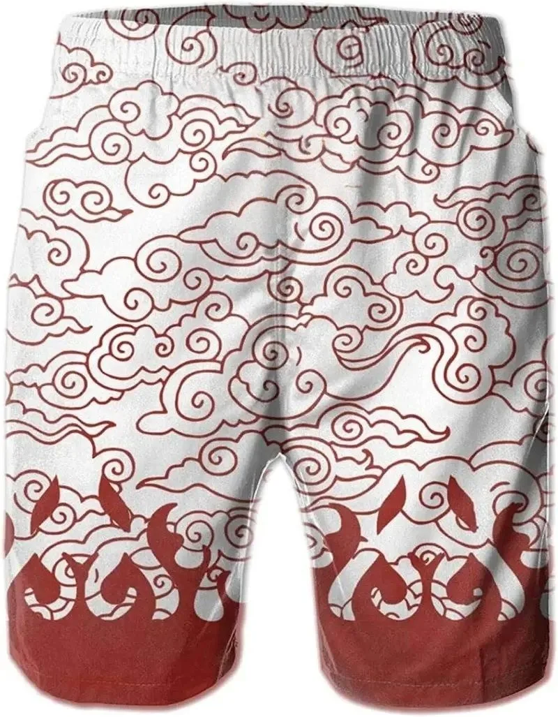 

Летние шорты 2026 Ghost Slayer Classic с принтом ветрового узора для взрослых и детей: модные, повседневные, быстросохнущие, спортивные