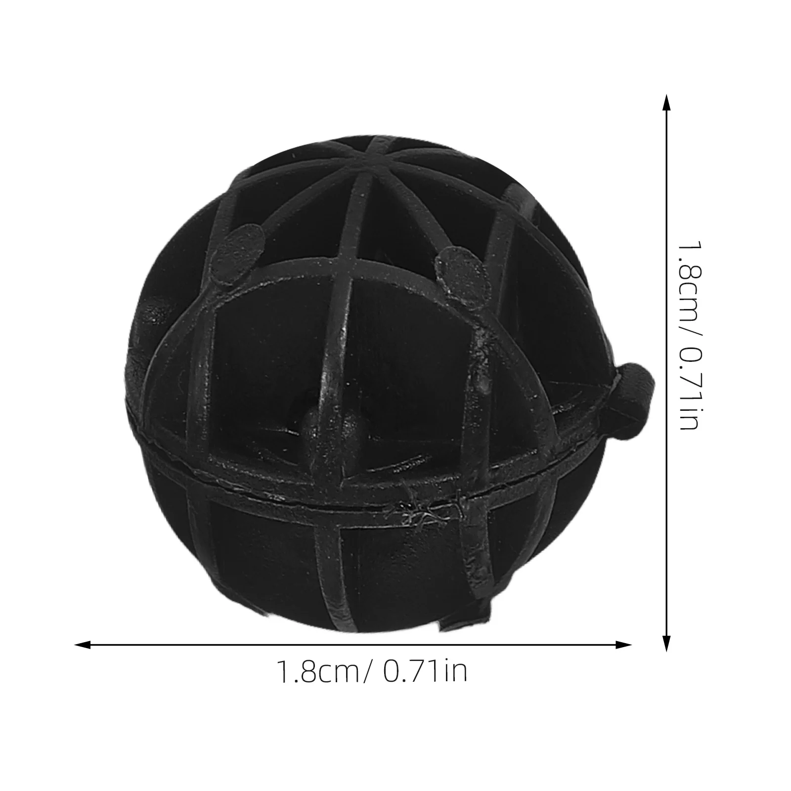 40 قطعة الوسائط البيولوجية لحوض السمك كرات تصفية صغيرة قابلة لإعادة الاستخدام بولي كلوريد الفينيل مرشح دائري بركة نظام الترشيح خزان الأسماك المياه النظيفة #4