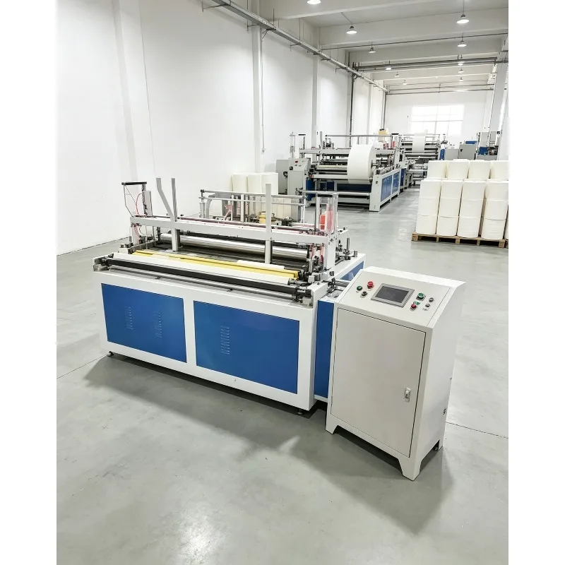Fully Automatic Toilet Paper Making Machinery Toilet Paper Machine Production Line Toilet Paper Cutting Machine