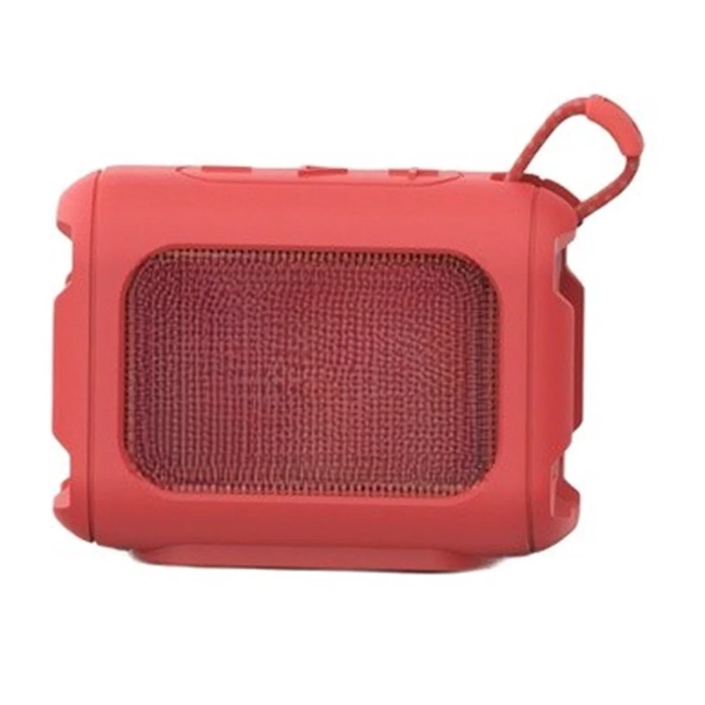 For JBL Silicone Protective Case with Removable Strap Full Coverage Lightweight Shockproof 18 12 5cm Soft Feel
