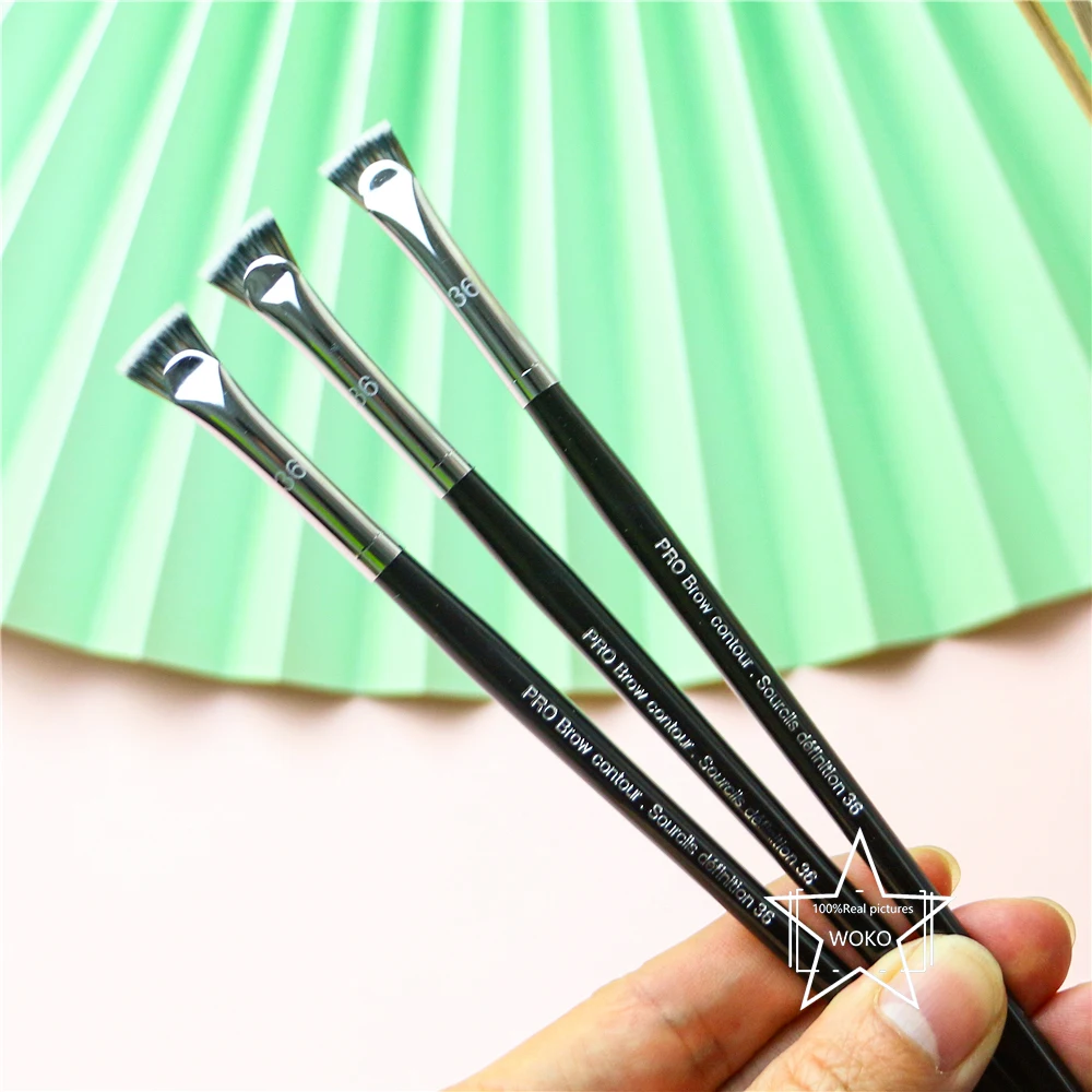 PRO  Precision Crease Brush Eyehadow Blending Brush Small Crease Makeup Brushes Horse Hair Tapered Crease Makeup Tool