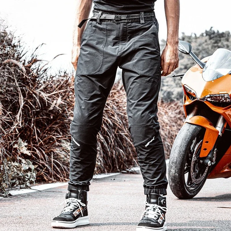 Motorcycle riding pants, racing pants, summer breathable casual airflow pants